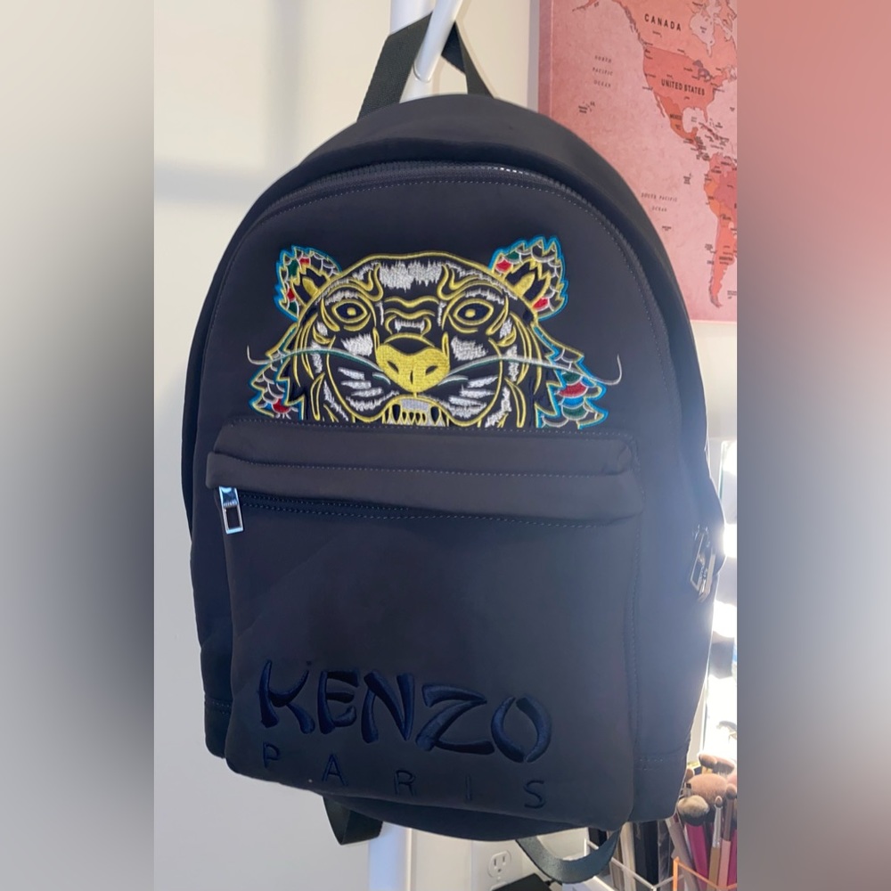KENZO Paris blue/gray Backpack